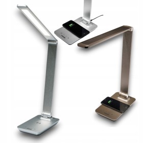 LAMPA BIURKOWA Z BEZPRZEWODOWĄ ŁADOWARKĄ 10W 580LM TS1815