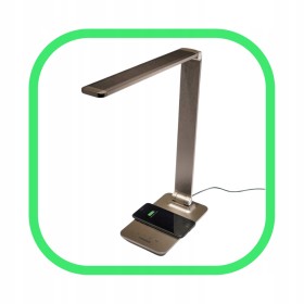 LAMPA BIURKOWA Z BEZPRZEWODOWĄ ŁADOWARKĄ 10W 580LM TS1815