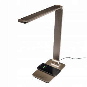 LAMPA BIURKOWA Z BEZPRZEWODOWĄ ŁADOWARKĄ 10W 580LM TS1815