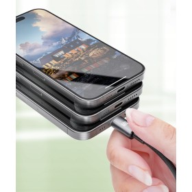 Kabel do ładowania USB-C 100W 1.5m LCD PD QC 3.0 5A laptop telefon dane