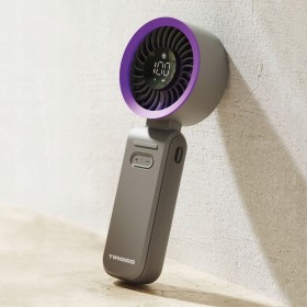 PRZENOŚNY WIATRAK MINI WENTYLATOR BIURKOWY CICHY RĘCZNY 3600mAh 100 trybu