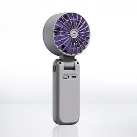 PRZENOŚNY WIATRAK MINI WENTYLATOR BIURKOWY CICHY RĘCZNY 3600mAh 100 trybu