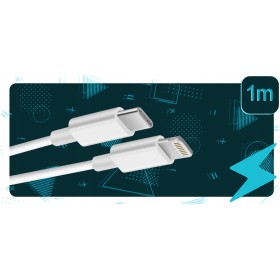 ZESTAW |SZYBKA ŁADOWARKA SIECIOWA USB TYPE-C + KABEL 1,5M LIGHTNING|PD20W