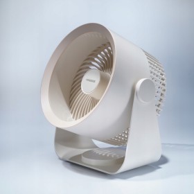 Wentylator wiatrak biurkowy domowy TIROSS cichy czarny cyrkulator TS2283