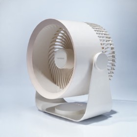 Wentylator wiatrak biurkowy domowy TIROSS cichy czarny cyrkulator TS2283