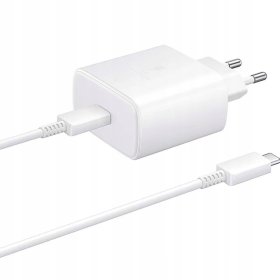 ŁADOWARKA SIECIOWA PD 45W SZYBKIE ŁADOWANIE DO SAMSUNG + KABEL USB-C 1,5 M