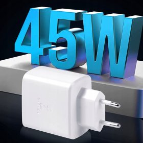 ŁADOWARKA SIECIOWA PD 45W SZYBKIE ŁADOWANIE DO SAMSUNG + KABEL USB-C 1,5 M