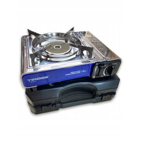 Kuchenka turystyczna Tiross TS-266 srebrna 1650 W