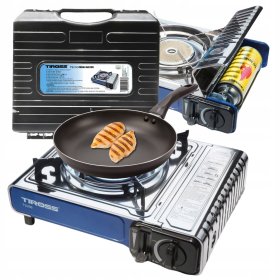 Kuchenka turystyczna Tiross TS-266 srebrna 1650 W