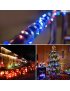 WĄŻ ŚWIETLNY ZEWNĘTRZNY 240 LED LAMPKI CHOINKOWE IP44 10m WIELOKOLOROWY