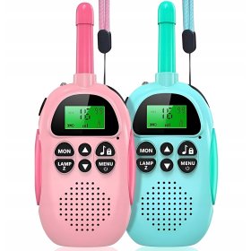 Walkie Talkie dla Dzieci Krótkofalówki Zestaw 2 szt. Zasięg Duży Łoki Toki