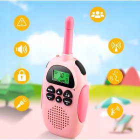 Walkie Talkie dla Dzieci Krótkofalówki Zestaw 2 szt. Zasięg Duży Łoki Toki