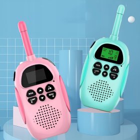Walkie Talkie dla Dzieci Krótkofalówki Zestaw 2 szt. Zasięg Duży Łoki Toki