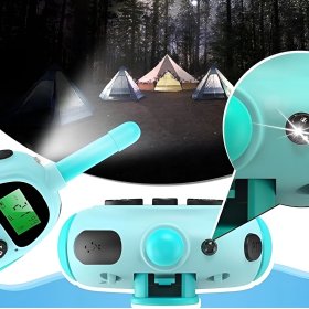 Walkie Talkie dla Dzieci Krótkofalówki Zestaw 2 szt. Zasięg Duży Łoki Toki