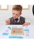 TABLICZKA MNOŻENIA GRA DREWNIANA MONTESSORI DZIECI GRA EDUKACYJNA LOGICZNA