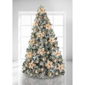 12X SZTUCZNE KWIATY DEKORACJE BOŻE NARODZENIE NA CHOINKĘ GWIAZDA PREZENTY