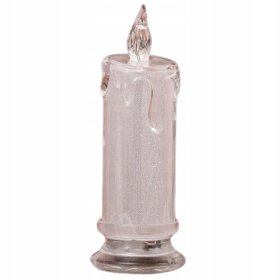 10x ŚWIECA 15CM ŚWIECZKA ELEKTRYCZNA OZDOBNA WKŁAD DO ZNICZY LED W ZESTAWIE