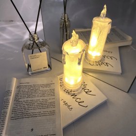 8 x ŚWIECA 15CM ŚWIECZKA ELEKTRYCZNA OZDOBNA WKŁAD DO ZNICZY LED W ZESTAWIE