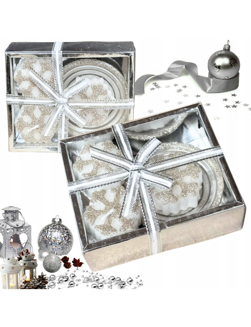 Zestaw 3 świec sojowych zapachowych w kształcie szyszek sosnowych – nastrojowy upominek na zimę