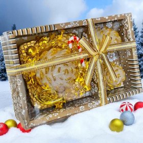 Zestaw 3x Świeczka Sojowa Zapachowa Upominek Mini PREZENT Świeca Świąteczny