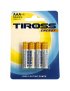 4x Bateria TIROSS Alkaline Power AAA LR03 R3 INDUSTRIAL 1.5V 10lat ważności