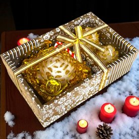 Zestaw 3x Świeczka Sojowa Zapachowa Upominek Mini PREZENT Świeca Świąteczny