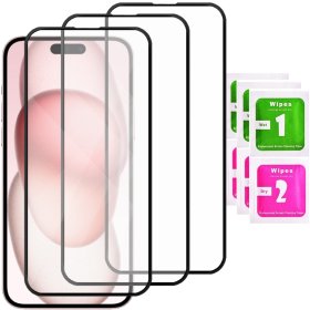 Etui do iPhone 17 PRO + 2szt Szkło 5D 9H WZMACNIANE 360° do MagSafe CZARNE