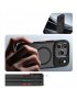 ETUI do IPHONE 17 Pro Max + 2x SZKŁO 5D 9H do Magsafe MATOWE WZMACNIANE 360