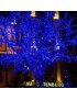 LAMPKI ŚWIATEŁKA NA CHOINKĘ ZEWNĘTRZNE WEWNĘTRZNE 500LED NIEBIESKI MOCNE