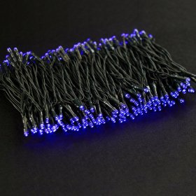 LAMPKI ŚWIATEŁKA NA CHOINKĘ ZEWNĘTRZNE WEWNĘTRZNE 500LED NIEBIESKI MOCNE