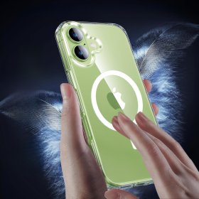 Etui do iPhone 17 + 2szt Szkło 9D 9H WZMACNIANE 360° do MagSafe MATT CASE