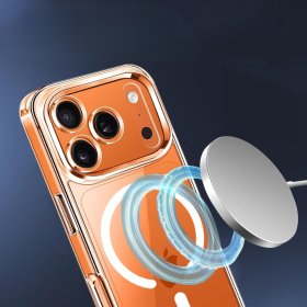 Etui Magnetyczne Przezroczyste do iPhone 17 Pro do MAGSAFE + 2szt Szkło 5D