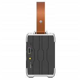 GŁOŚNIK BLUETOOTH PRZENOŚNY BEZPRZEWODOWY MOBILNY DS5 USB AUX SD Szary TYPC