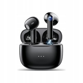 SŁUCHAWKI BEZPRZEWODOWE BLUETOOTH POWERBANK SPORTOWE DOUSZNE MIKROFON