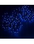 LAMPKI CHOINKOWE Niebieski 300 LED FLASH WEW/ZEW 21M NA CHOINKĘ