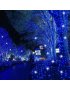 LAMPKI CHOINKOWE Niebieski 200 LED FLASH WEW/ZEW 21M NA CHOINKĘ
