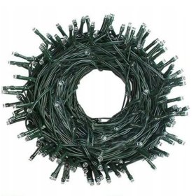 LAMPKI CHOINKOWE BIAŁE CIEPŁE 300 LED FLASH WEW/ZEW 21M NA CHOINKĘ