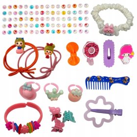 Zestaw do Makijażu Malowania Kosmetyki w Kuferku dla Dzieci Cienie Make UP