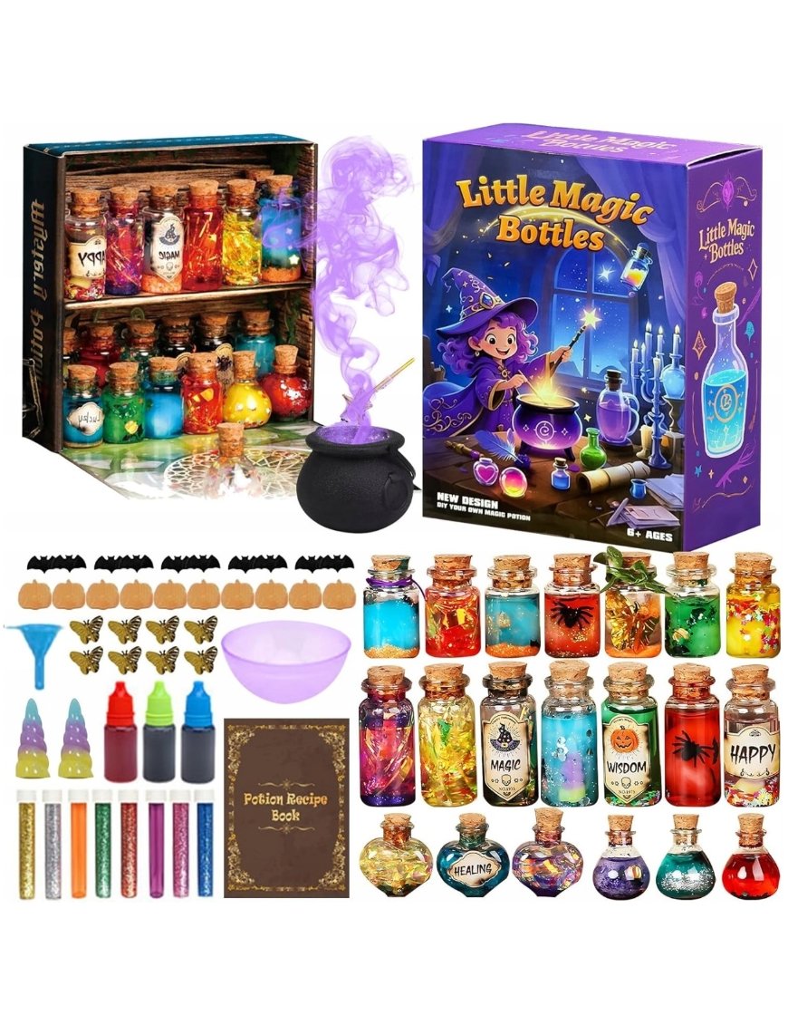 ZESTAW DO ROBIENIA MAGICZNYCH MIKSTUR CZARODZIEJA KREATYWNY PREZENT
