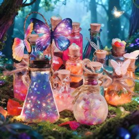 ZESTAW DO ROBIENIA MAGICZNYCH MIKSTUR CZARODZIEJA KREATYWNY PREZENT