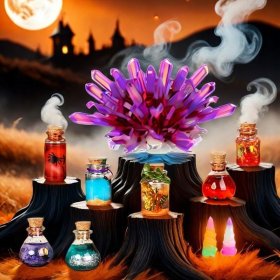 ZESTAW DO ROBIENIA MAGICZNYCH MIKSTUR CZARODZIEJA KREATYWNY PREZENT