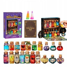 ZESTAW DO ROBIENIA MAGICZNYCH MIKSTUR CZARODZIEJA KREATYWNY PREZENT
