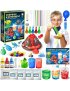 Zestaw Naukowy EKSPERYMENTY dla Dzieci 52w1 Chemia Laboratorium Wulkan STEM
