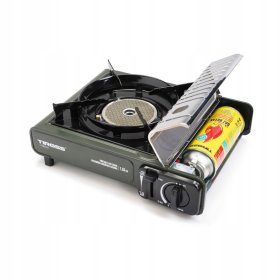 Kuchenka turystyczna gazowa ceramiczna TIROSS TS269 1,65 kW piezo w walizce