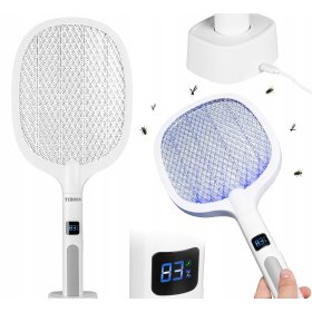 ŁAPKA PUŁAPKA LAMPA OWADOBÓJCZA UV NA MUCHY KOMARY ELEKTRYCZNA PACKA TIROSS