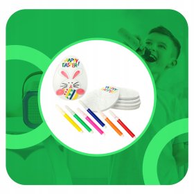 JAJKA STYROPIANOWE DLA DZIECKA DO MALOWANIA FARBY WIELKANOCNE 6SZT