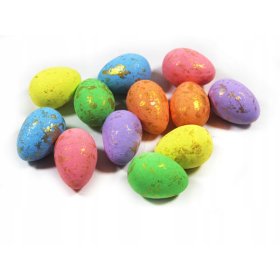 12SZT JAJKA STYROPIANOWE DLA DZIECKA DO MALOWANIA FARBY WIELKANOCNE