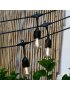 Girlanda Ogrodowa sieciowa Lampki sieciowe 10x E27 LED na Balkon 5m IP65
