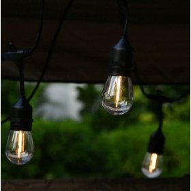 Girlanda Ogrodowa sieciowa Lampki sieciowe 10x E27 LED na Balkon 5m IP65