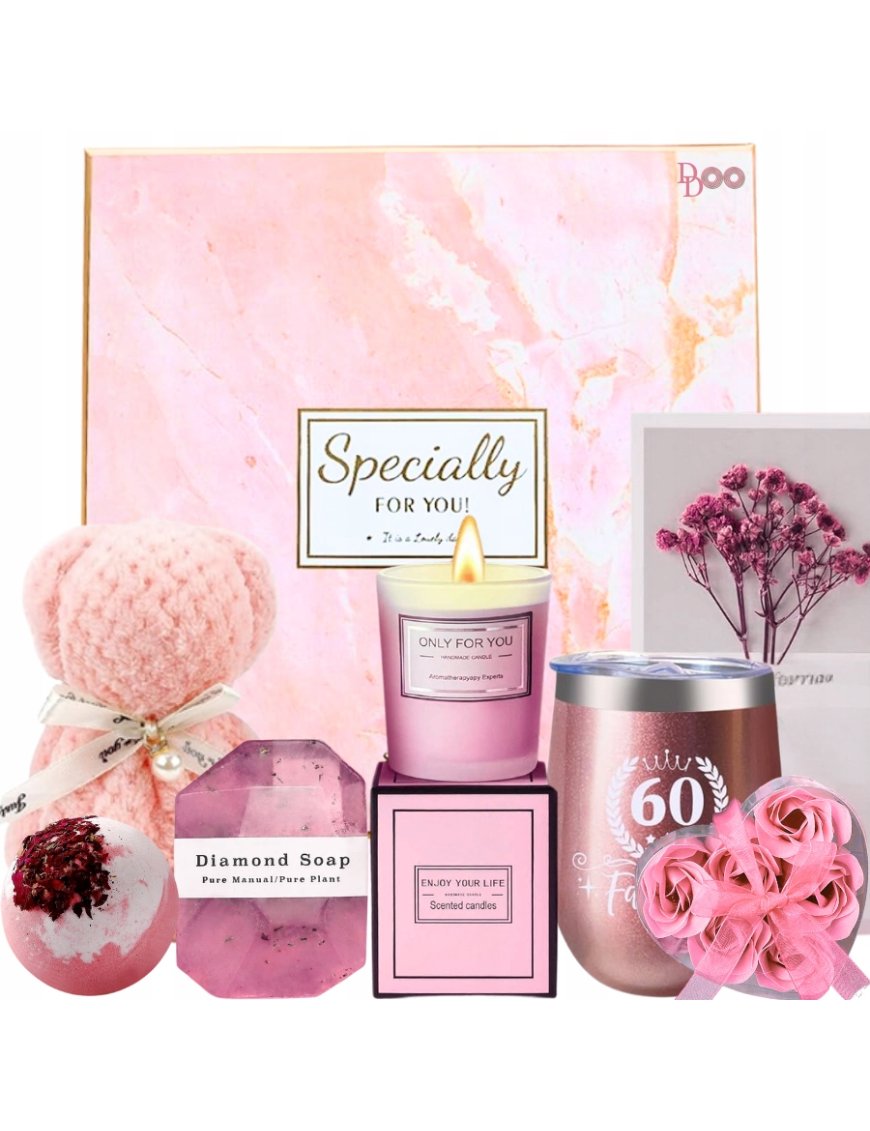 KOSZ ZESTAW BOX PREZENTOWY DLA KOBIETY - NA PREZENT DLA MAMY, CÓRKI, BABCI